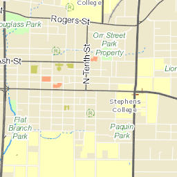 City Of Columbia Mo Zoning Map City View